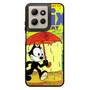 Felix the Cat in Umbrella Motorola Moto G Power 2026 Case