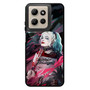 Harley Quenn and Joker in Abstruct Art Motorola Moto G Power 2026 Case
