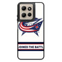 NHL Columbus Blue Jjackets 1 Motorola Moto G Power 2026 Case