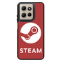 Steam Logo Red Motorola Moto G Power 2026 Case