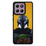 The Mandalorian Boba Fett and Baby Yoda Art Motorola Moto G Stylus 2026 Case