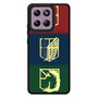 Attack on Titan logos Motorola Moto G Stylus 2026 Case