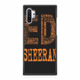 Ed Sheeran Typography Samsung Galaxy Note 10+ | Samsung Galaxy Note 10+ 5G Case