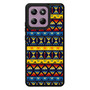 Yellow and Blue Tribal Pattern Motorola Moto G Stylus 2026 Case