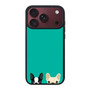 Watching Boston Terrier & French Bulldog iPhone 18 Pro Max Case