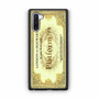 Harry Poter Ptaform 9 34 Samsung Galaxy Note 10 Case