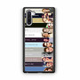 Lana Song Collage Samsung Galaxy Note 10 Case