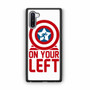 On your left captain america Samsung Galaxy Note 10 Case