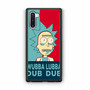 Rick and Morty Wubba Lubba Dub Dub 2 Samsung Galaxy Note 10 Case