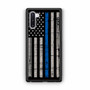 The Thin Blue Line USA Flag Samsung Galaxy Note 10 Case