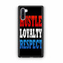 WWF Hustle Loyalty Respect Samsung Galaxy Note 10 Case