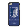 attack on titan scouting legion iPod Touch 6 Case