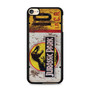 jurassic park ticket iPod Touch 6 Case