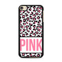 Pink Custom Leopard iPod Touch 6 Case