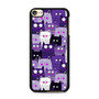 Purple Cat Collage iPod Touch 6 Case