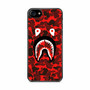 Bape Shark Red Camo iPhone SE 2020 Case