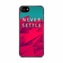 Never Settle iPhone SE 2020 Case
