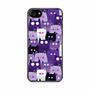 Purple Cat Collage iPhone SE 2020 Case
