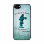 Walt Disney Art Quote iPhone SE 2020 Case