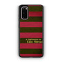 A Nightmare Elm Street Samsung Galaxy S20 5G Case