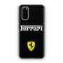 Black Ferrari Samsung Galaxy S20 5G Case