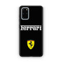 Black Ferrari Samsung Galaxy S20+ 5G Case