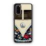 old floral vw retro bus Samsung Galaxy S20 5G Case