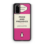 pride and prejudice penguin Book pink Samsung Galaxy S20 5G Case