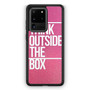 Think Outside The Box Pink Glitter Samsung Galaxy S20 Ultra 5G Case