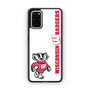 Wisconsin Badgers American Football 5 Samsung Galaxy S20+ 5G Case