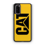 yellow caterpillar logo Samsung Galaxy S20 5G Case