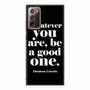 Abraham Lincoln Quotes Samsung Galaxy Note 20 5G Case Abraham Lincoln Quotes Samsung Galaxy Note 20 5G Case