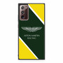 Aston Martin Yellow Dark Green Samsung Galaxy Note 20 5G Case