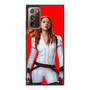 Black Widow In White Suit Samsung Galaxy Note 20 5G Case