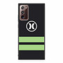 Hurley Soft Green Strip Samsung Galaxy Note 20 5G Case