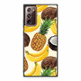 Pineapple Banana Coconut art Samsung Galaxy Note 20 5G Case