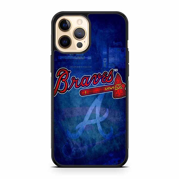 Wood Atlanta Braves iPhone 12 Pro Max Case