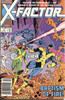 X-Factor (1986 Series) #1 Newsstand VF- 7.5