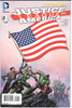 Justice League America (2011 Series) #1 USA Flag NM- 9.2