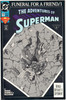 The Adventures of Superman (1987 Series) #498 2nd Print NM- 9.2