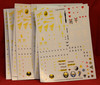 Warhammer 40K-Eldar-Decals Transfer Sheet X 8 - Lot 101