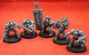 Warhammer 40K-Grey Knights-Terminators - Plastic X5 - Lot-107