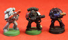 Warhammer 40K-Space Marines-Flamer - Plastic X3 - Lot-101