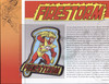 DC Universe Willabee & Ward Comic Patches - Firestorm