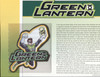 DC Universe Willabee & Ward Comic Patches - Green Lantern