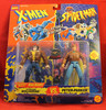 X-Men Spider-Man - Action Figure 1994 Toy Biz -Civilian Wolverine Peter Parker