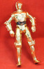 Star Wars Power of the Force POTF - Loose - C-3PO Realistic Metalized Body