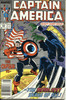 Captain America (1968 Series) #344 Newsstand FN/VF 7.0
