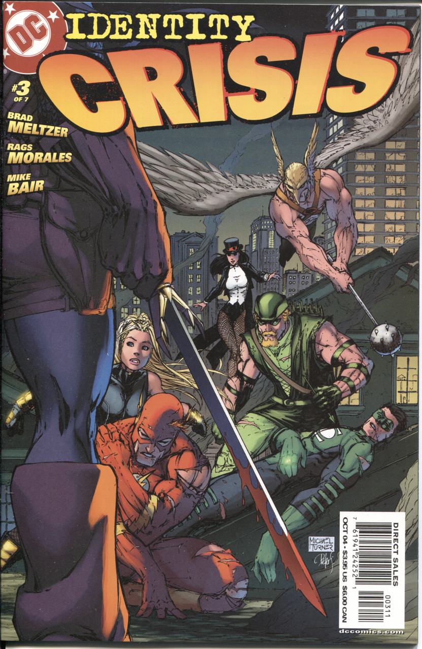 Identity Crisis (2004 Series) #3 NM- 9.2