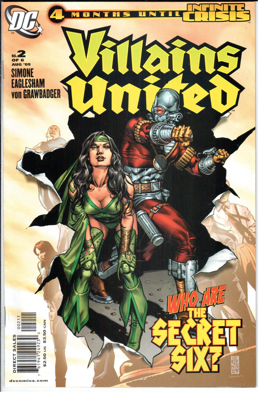 Infinite Crisis Vilians United #2 NM- 9.2